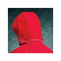 Ansell Edmont 966414 Ansell One Size Sawyer-Tower CPC Red Polyester Trilaminate 3-Piece Chemical Resistant Hood With Gore Fabric